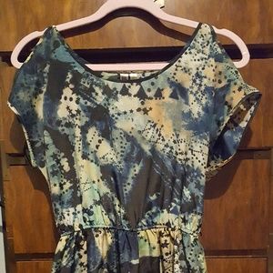 Abstract & Artsy 80s Style Dress -- NWOT!